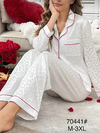 Пижама Romeo Life 70441 white - делук