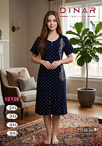 Халат Anion 12139 navy - делук