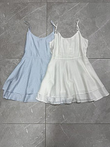 Сарафан Nefertiti 1188 white - делук