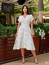 Платье Loren 811 white - делук