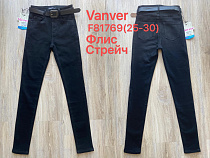 Джинсы Vanver F81769 black - делук