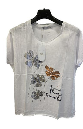 Футболка Orange Chinese 325 white - делук