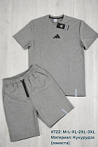 Костюм Essa 722 grey-beige - делук