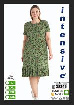Платье Cotpark 25249 green - делук