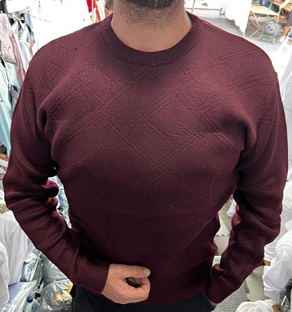 Свитер Nik 56855 wine - делук