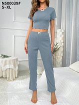 Пижама Brilliant N500039 grey - делук