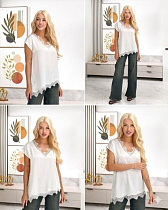 Футболка Lelis 1149 white - делук