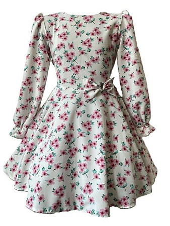 Платье Safi S18 white - делук