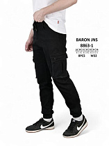 Джинсы Baron Jeans 8863-1 black - делук