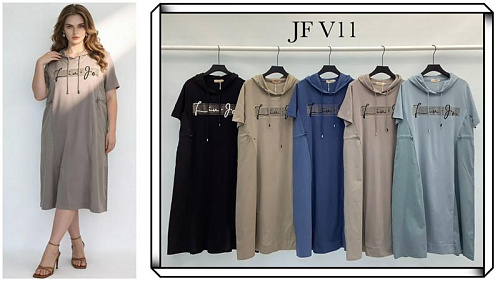 Платье Immei JFV11 black - делук