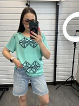 Футболка Jjf 993 mint - делук