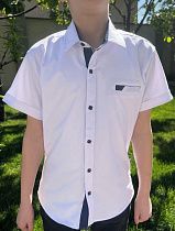 Рубашка Nik 56158 white - делук