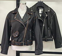 Куртка Liopt 3502 black-brown - делук