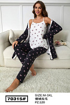 Пижама Fili Wear 70315 black - делук