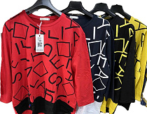 Свитер Immei 6696 red - делук