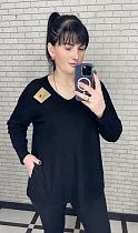 Свитер Shipi 25204 black - делук
