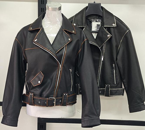 Куртка Liopt 3502 black-brown - делук