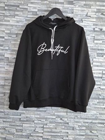Худи Newe NW664 black - делук