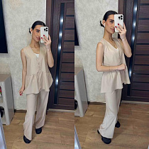 Костюм Valentina 011 beige - делук