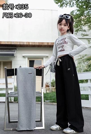 Штаны Спорт Farbique 235 grey - делук