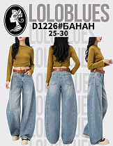 Джинсы Lolo Blues D1226 l.blue - делук