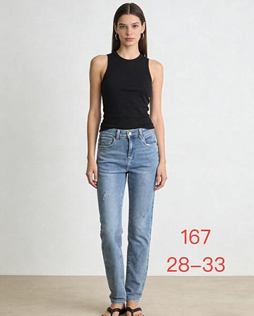 Джинсы Newjeans 167 l.blue - делук