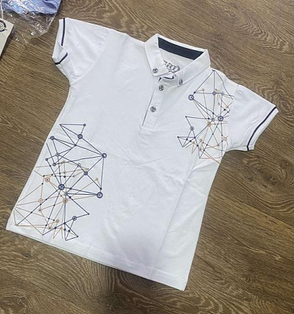 Футболка Proschenko PR1392 white - делук