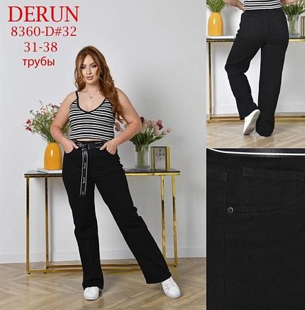 Джинсы Leen 8360D black - делук