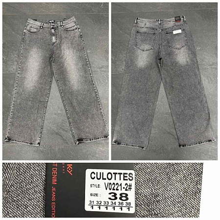 Джинсы Relucky 0221-2 grey - делук