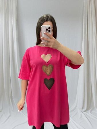 Туника Novetly Store 25081 crimson - делук