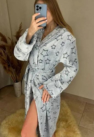 Халат Romeo Life RL835 grey - делук