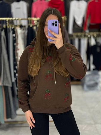 Батник Arina 2519 brown - делук