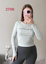 Свитер Fsn 2706 l.grey - делук