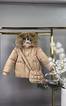 Куртка Delfinka 1185 beige - делук