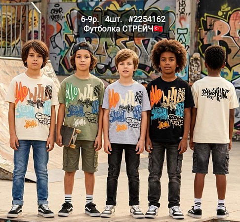 Футболка Amz 2254162 black - делук