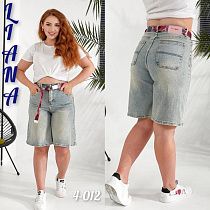 Шорты Liana Denim 4-012 grey - делук