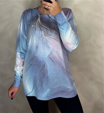 Свитер Shipi 25209 l.blue - делук