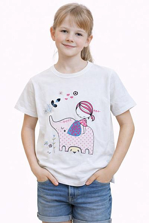 Футболка Sevim SV1302 white - делук