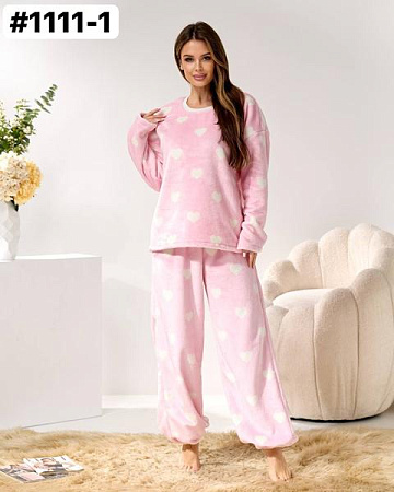 Пижама Bat 1111-1 pink - делук