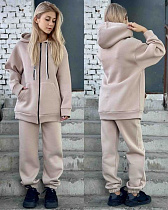 Костюм Спорт Karolina KR329 beige - делук
