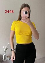 Топ Fsn 2448-2 yellow - делук