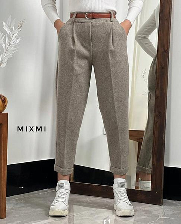 Штаны Modnulya 7203 beige - делук