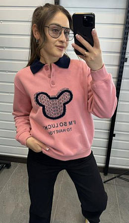 Свитер Jjf 271089 pink - делук