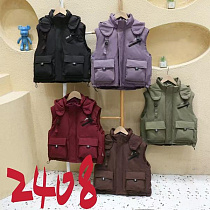 Жилетка Farbique 2408 brown - делук