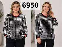 Кофта Gertie 6950 black - делук