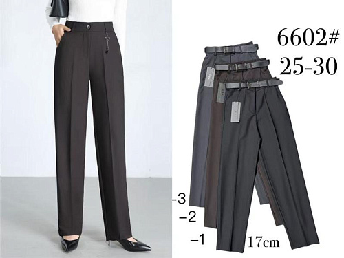 Брюки Immei 6602-1 black - делук