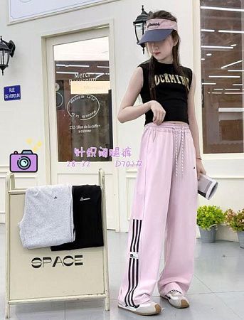 Штаны Спорт Фунтик D702 black - делук