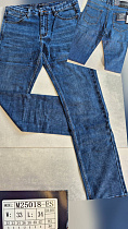 Джинсы God Baron M25018-ES blue - делук