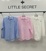 Рубашка Little Secret 4131 l.blue - делук