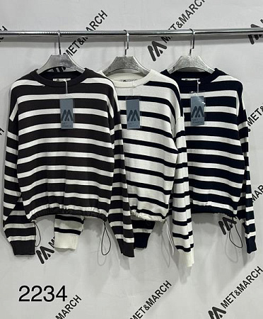 Свитер Met&March 2234 navy - делук